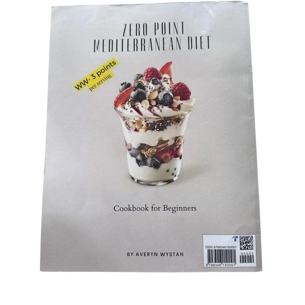 Averyn Wystan Zero Point Mediterranean Diet Cookbook 2025‎ WW Points Good